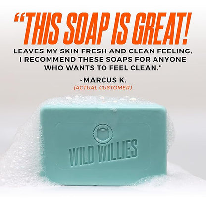 Wild Willies Moisturizing Mens Bar Soap
