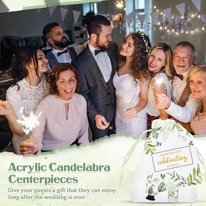 25 Set Wedding Lip Balms and Wedding(Greenery)