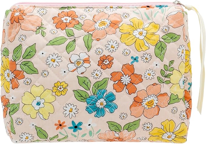 Pazimiik cotton makeup bag for
