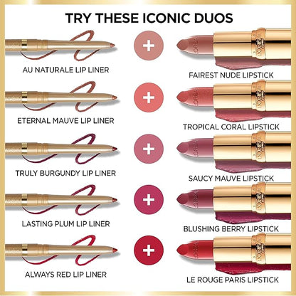 L'Oreal Paris Colour Riche Lipstick, Sandstone, 1 Count Lipstick,
