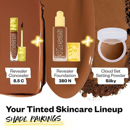 Kosas Revealer Concealer - Medium Coverage Makeup with 8.5 C)