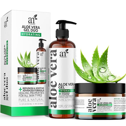 artnaturals Aloe Vera Gel Set - 20oz