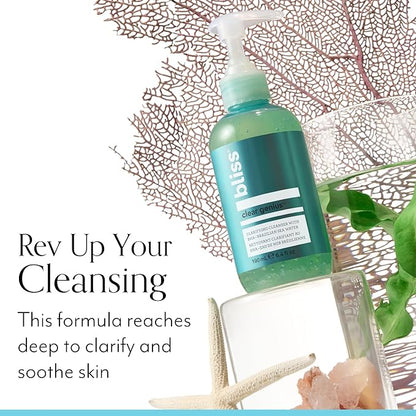 Bliss Clear Genius Clarifying Gel Cleanser – 6.4 Genius