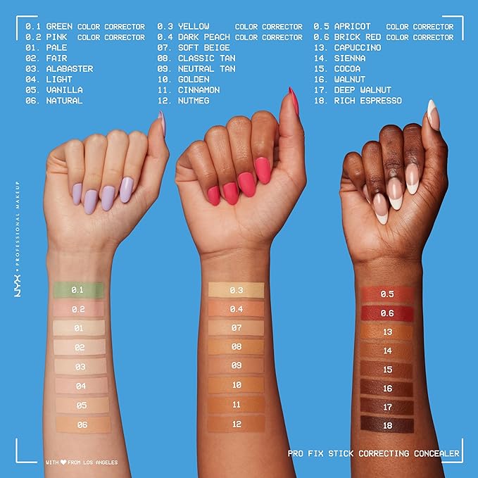 NYX PROFESSIONAL MAKEUP Pro Fix Stick Correcting Concealer, - Nutmeg
