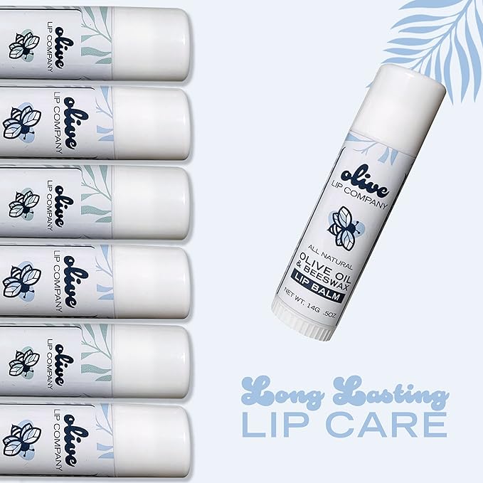 Hydrating Olive Oil and Peppermint Lip Lips