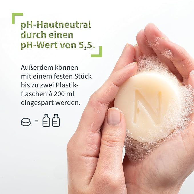 Natural Cosmetics Solid Shower Bar