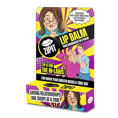 Zip It For In-Laws Lip Balm