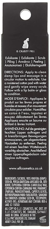 e.l.f. Lip Exfoliator, Mint Maniac, 0.11 oz.