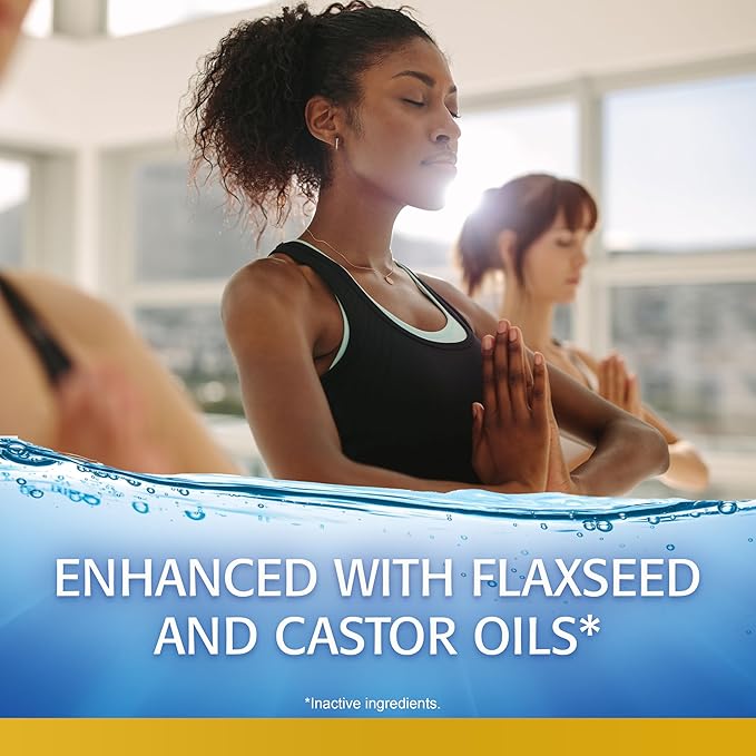 Refresh Optive MEGA-3 Lubricant Eye Drops Preservative-Free Artificial Tears, 0.01 fl oz (0.4 mL), 60 Single-Use Containers