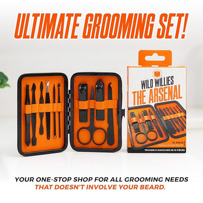 Wild willies mens grooming kit