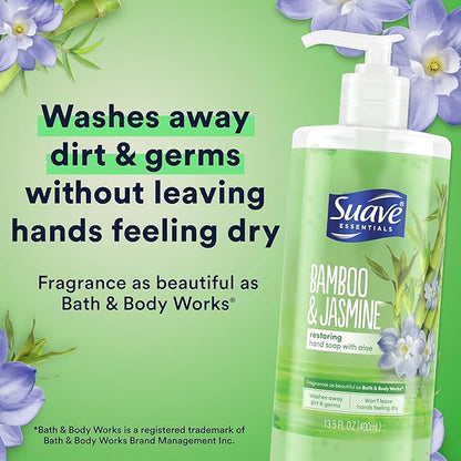 Suave Hand Soap, Bamboo & Jasmine