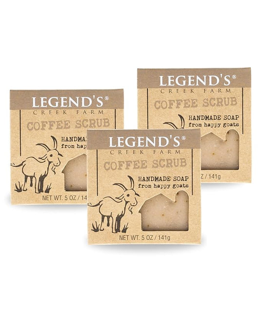 Legend's Creek Farm Coffee Scrub Goat 5 Oz