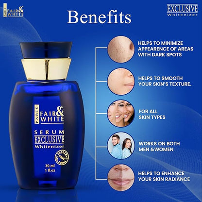 FAIR & WHITE Exclusive Skin Brightening Serum - 1 Fl oz / 30ml