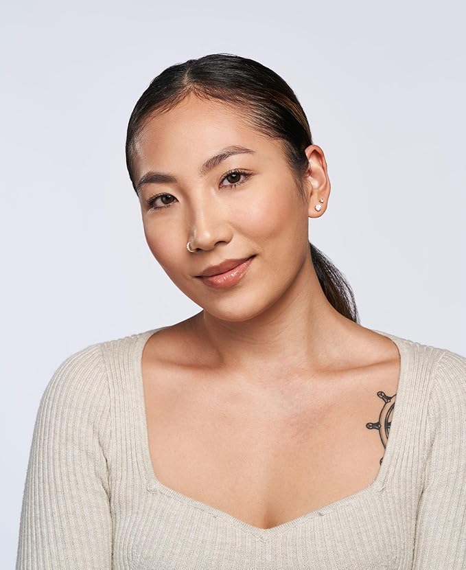 Wander Beauty Lip Retreat Oil - Skinny Dip (Nude) - 4 in 1 Tinted Lip Oil + Moisturizing Lip Gloss With Avocado, Vitamin E & Rosehip - Hydrating Luxurious Lip Care for Dry Lips - 0.33 fl oz