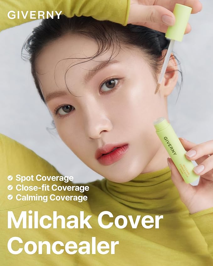 GIVERNY Milchak Cover Concealer - Makeup Blemish & Non-Sticky 3oz