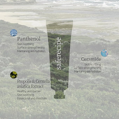 PESTLO Safe Recipe Sun Essence SPF 50+ PA++++ 1.69 Fl Oz 100% Mineral - Korean Sunscreen, Non-greasy, Light-weight, Dual-Function, Moisturizing Sunblock