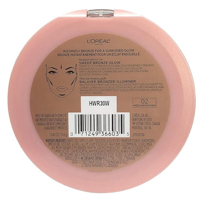 L'Oreal Paris Cosmetics True Match Lumi Bronze It Fluid Ounce