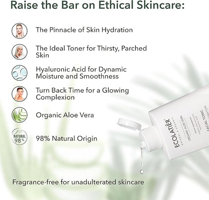Organic Aloe Vera Facial Toner - 250ml