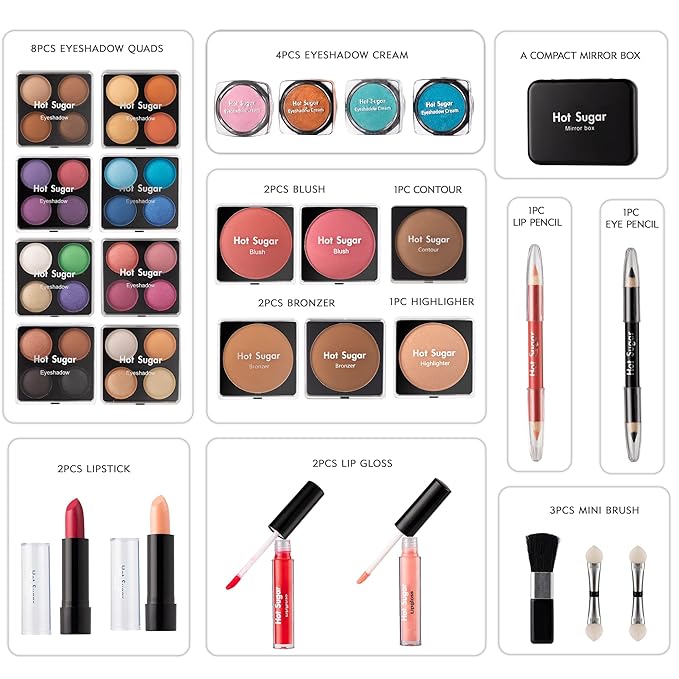 Hot Sugar Makeup Kit for Women