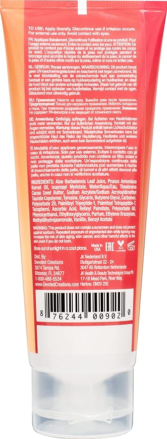 Devoted Creations Famous Faces Skin Perfecting Hypoallergenic Facial Tanning Lotion, 3.4 Fl. Oz.