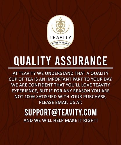 Organic Tulsi Tea Pods with Unsweetened Caffeinated Green Tea Pods for Keurig - Tulsi Green Tea by Teavity (24 Tea Pods)