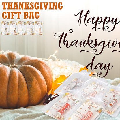 60 Pcs Thanksgiving Gifts Bulk Lip