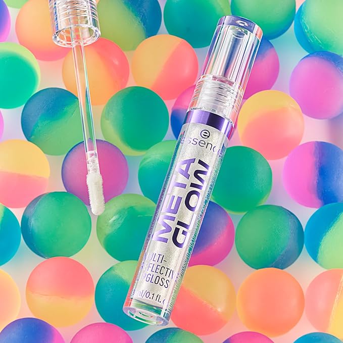 essence | Meta Glow Multi-Reflective Lip Gloss | Cyber Space)