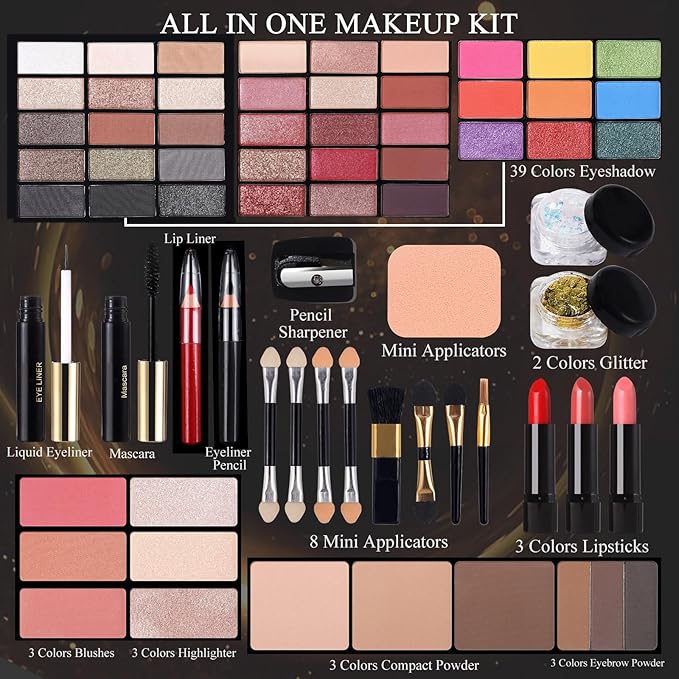 Professional Makeup Kit for Women Girl