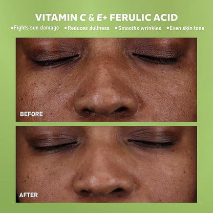 DERMAdoctor 20% Vitamin C Face Serum with Vitamin E & Ferulic Acid | Kakadu C Dermatologist-Formulated Anti-Aging, Hydrating & Discoloration Correcting Serum | Dark Spot Corrector - 1.0 fl oz