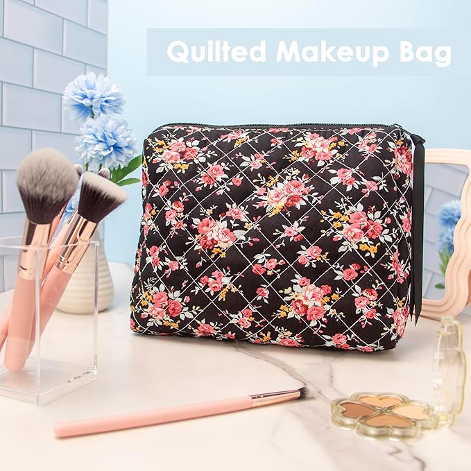 Pazimiik cotton makeup bag for