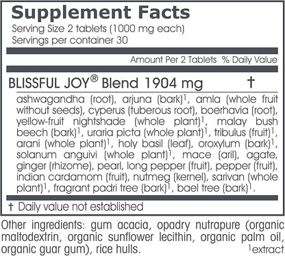 Maharishi Ayurveda - Blissful Joy Mood (60 Herbal 1000 mg)