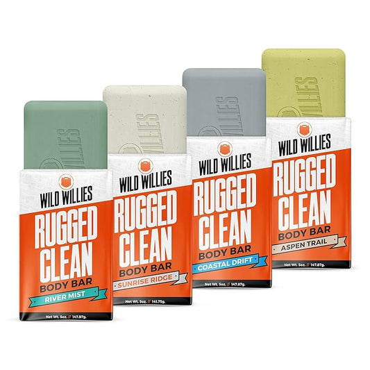 Wild Willies Moisturizing Mens Bar Soap