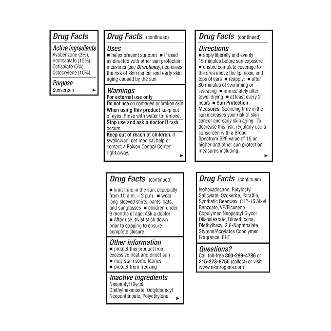 Neutrogena Beach Defense Water-Resistant SPF 50+ oz