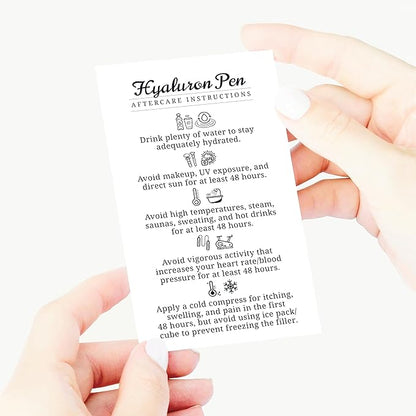 100 Pack - Premium Hyaluron Pen Supplies