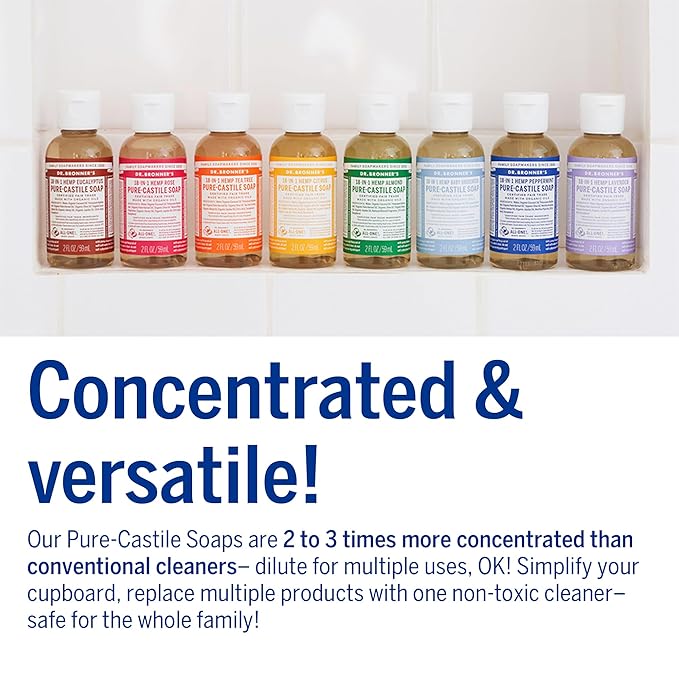 Dr. Bronner's - Pure-Castile Liquid Soap,