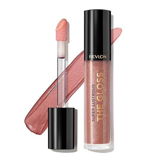 REVLON Lip Gloss, Super Lustrous The Gloss, Non-Sticky, Gloss,