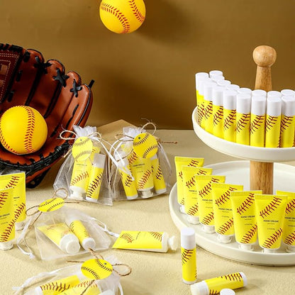 144 Pcs Softball Lip Balm Hand