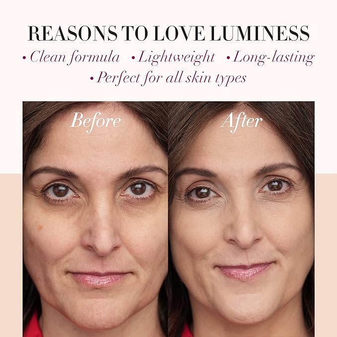 LUMINESS Airbrush Spray Silk Foundation Starter Kit - & Moisturizes