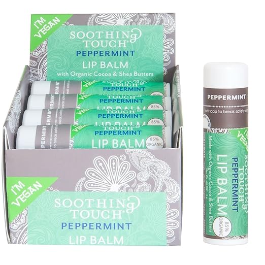 Soothing Touch Peppermint Vegan Organic Lip