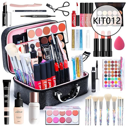 All-in-One Makeup Gift Set Travel Makeup Kit Complete