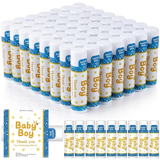 DMSKY 60 Pcs Baby Shower Favors, Gift