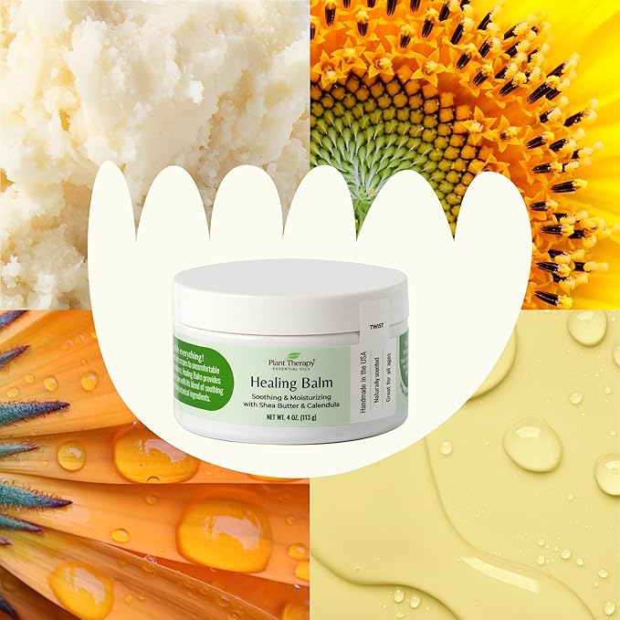 Plant Therapy Healing Balm 4 oz Calendula