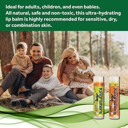 Lip Balm, 100% Natural Moisturizing Lip Orange