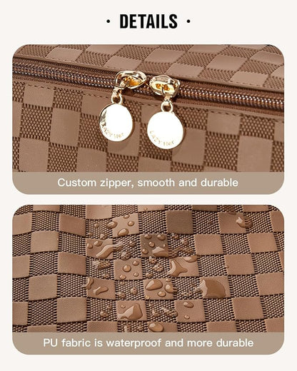 Eachy travel makeup bag,large capacity