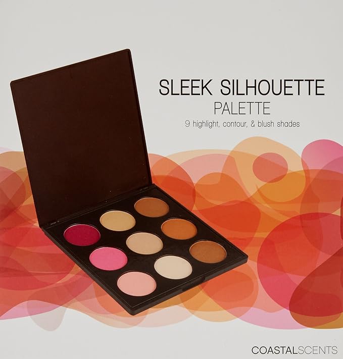 Coastal Scents Sleek Silhouette Palette, 7.17 Ounce
