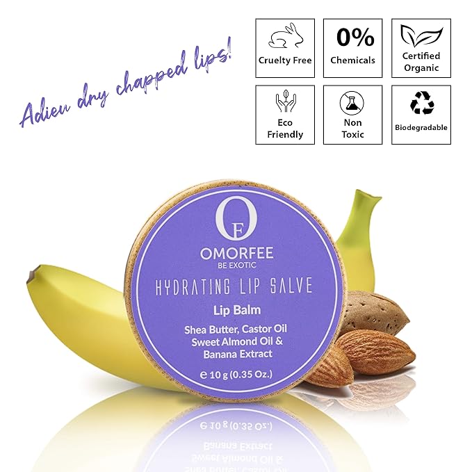 Omorfee 100% Organic Hydrating Lip Balm