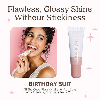Kopari Coconut Lip Glossy | Nude