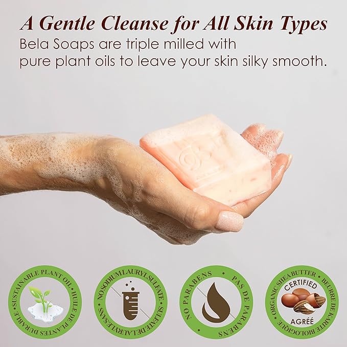 BELA - Triple Milled Pure Natural 3.3 oz