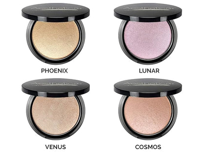 Aesthetica Starlite Highlighter - Metallic Shimmer Highlighting Makeup