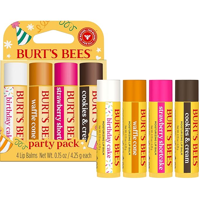 Burt's Bees Lip Balm Party Pack